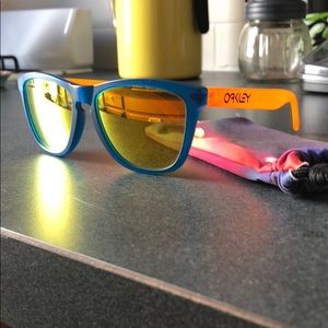 Oakley frog skin sunglasses.